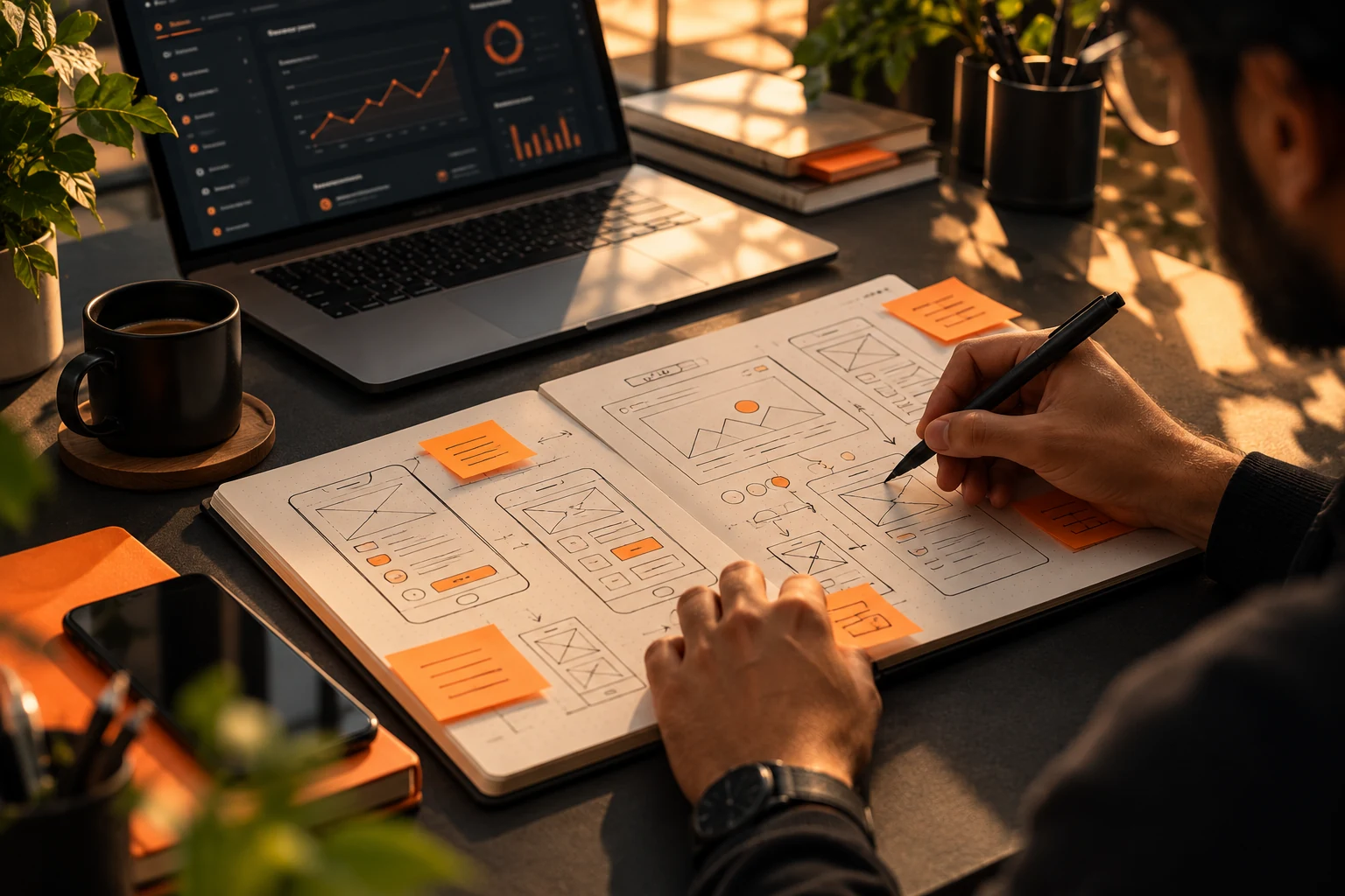 Hands-on product and interface design work